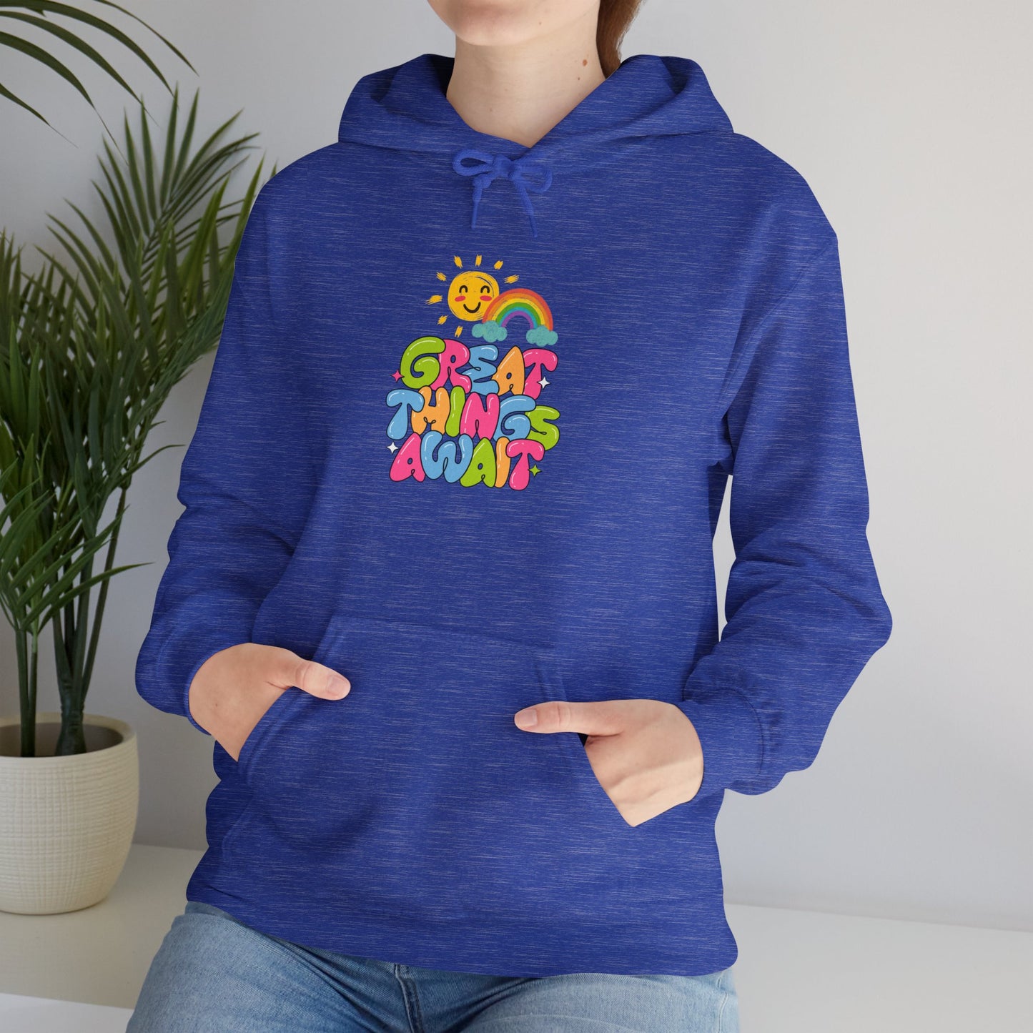 Unisex Heavy Blend Hooded Sweatshirt - Ultimate Comfort and Style