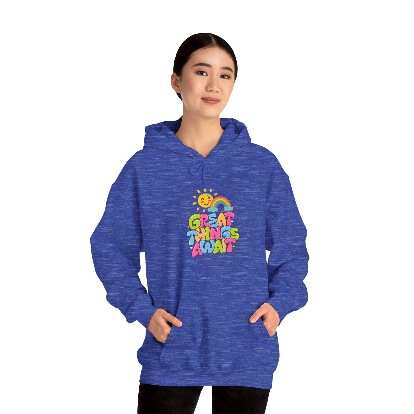 Unisex Heavy Blend Hooded Sweatshirt - Ultimate Comfort and Style