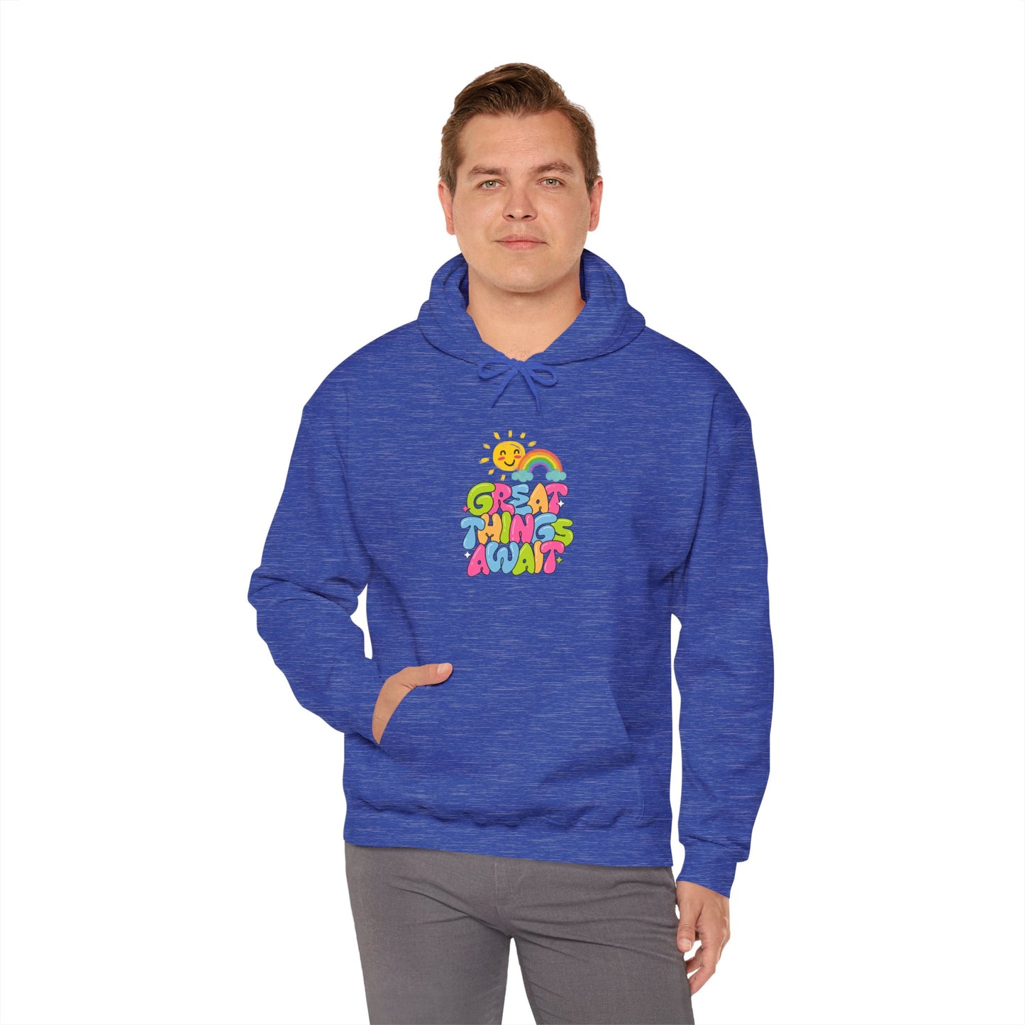 Unisex Heavy Blend Hooded Sweatshirt - Ultimate Comfort and Style