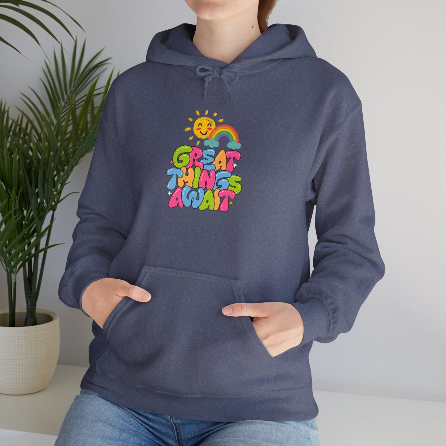 Unisex Heavy Blend Hooded Sweatshirt - Ultimate Comfort and Style